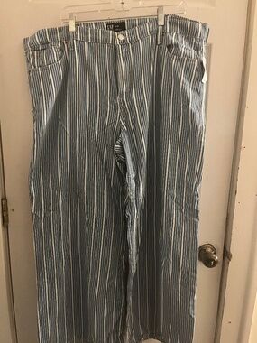 GAP jeans, pinstripe